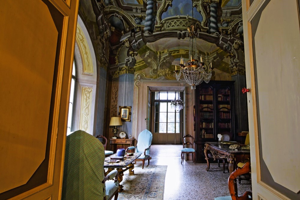 Villa Dosi Delfini, le stanze